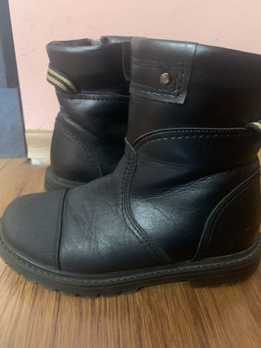 Детски кожени ботуши