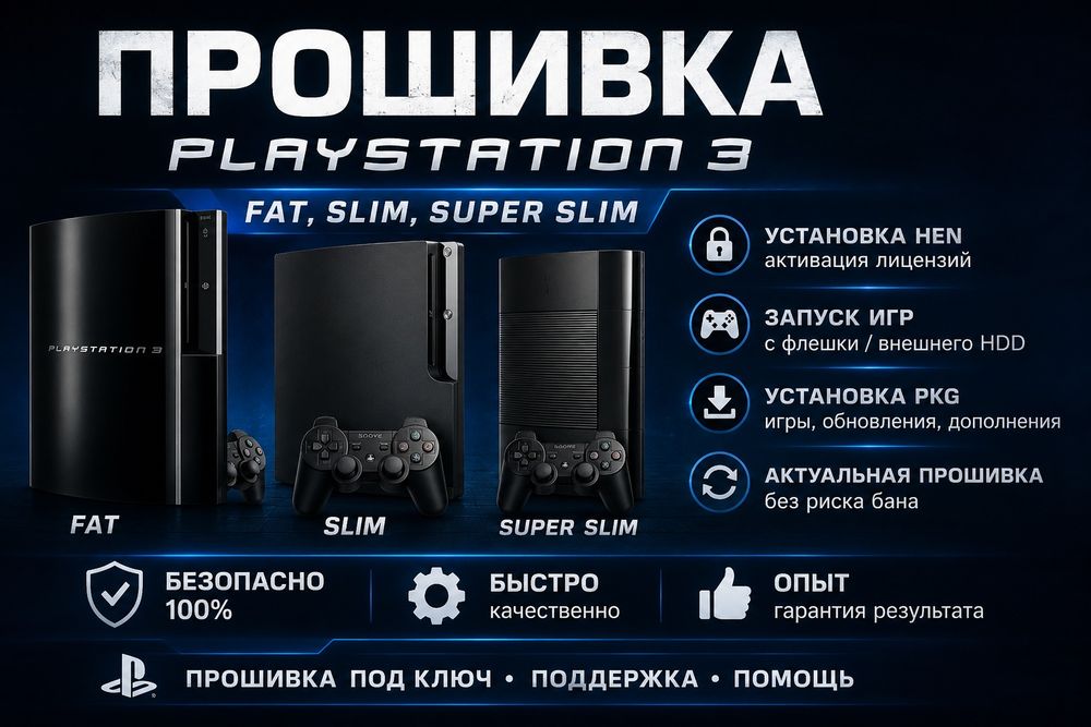 гибридна прошивка HFW для пс3