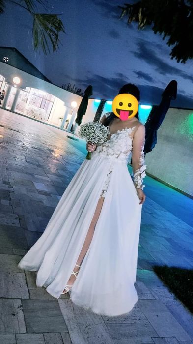 Rochie stil mireasa