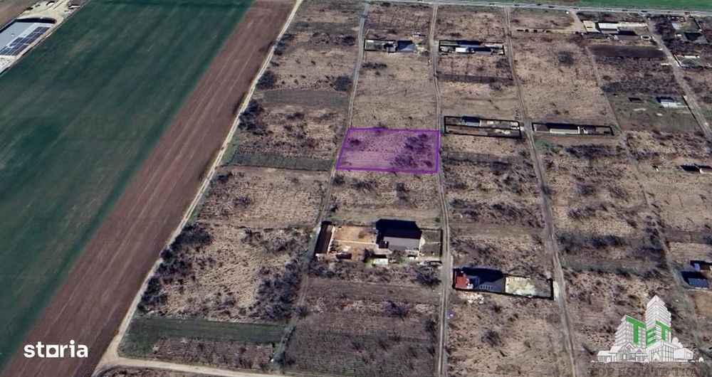 Vanzare teren intravilan construibil in Branesti, Ilfov – 2040 mp, ide