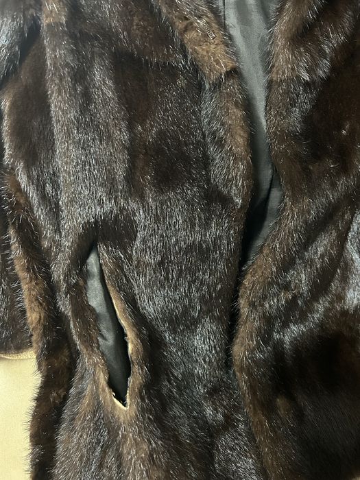 Норковая шуба б/у