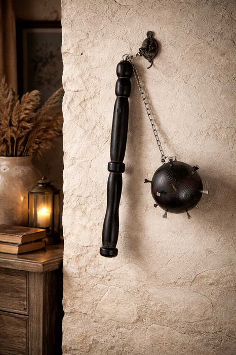 Buzdugan piesa decorativă, piesă unică.