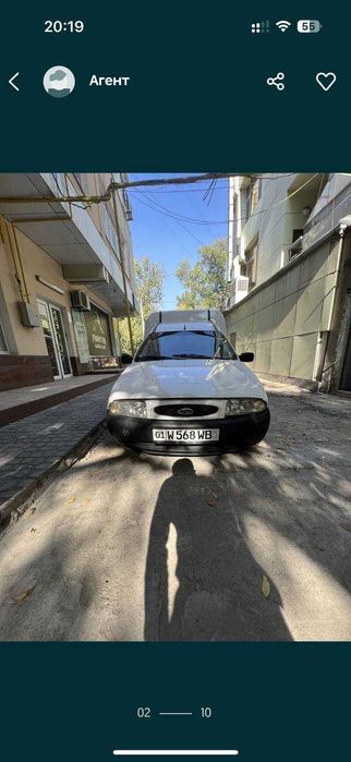 1996 yilda ishlab chiqarilgan FORD KURER rusumli avtomobil sotiladi