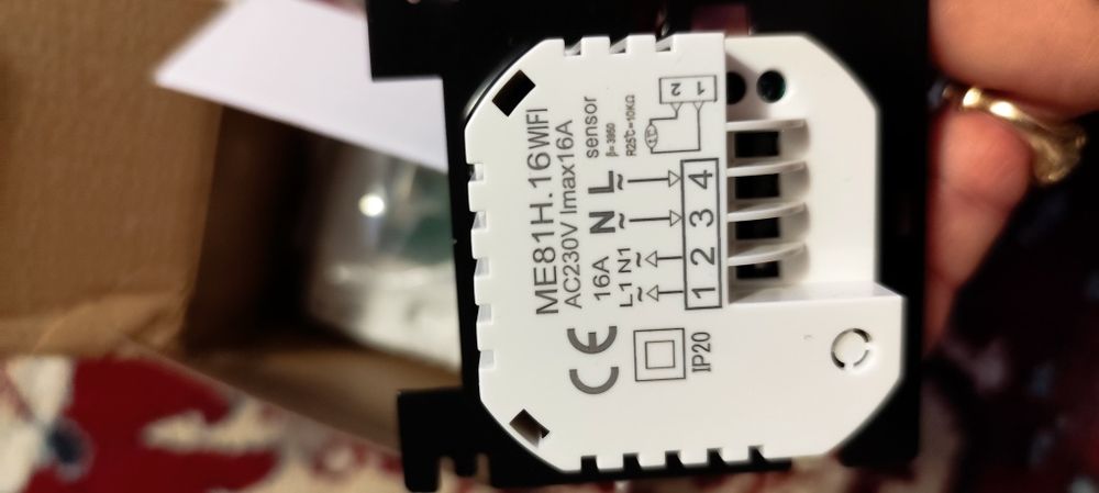 Интелигентен термостат 16 ампера.
