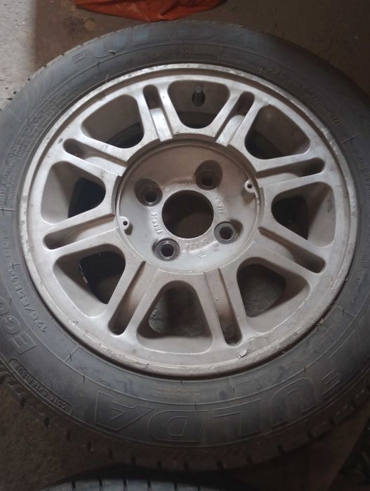 Лети джанти 14 цола + комплект летни гуми FULDA