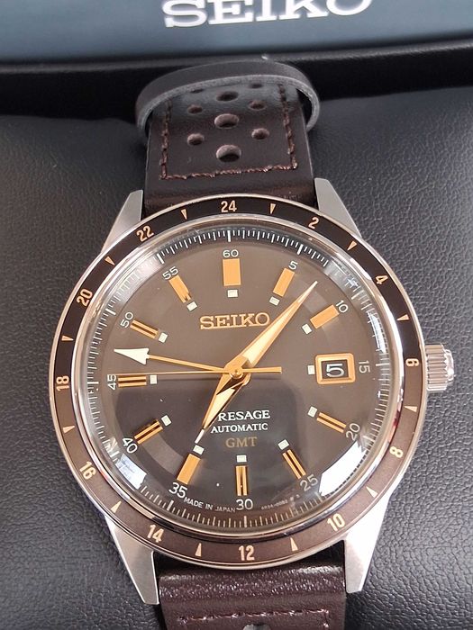 Seiko Presage GMT "Fume" SSK031J1