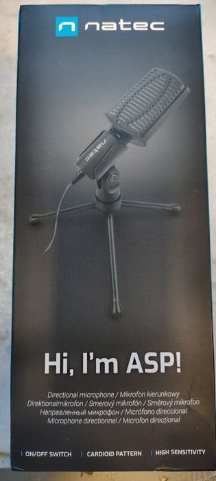 Microfon unidirectional nou, pentru gaming sau youtuberi, tiktok etc.