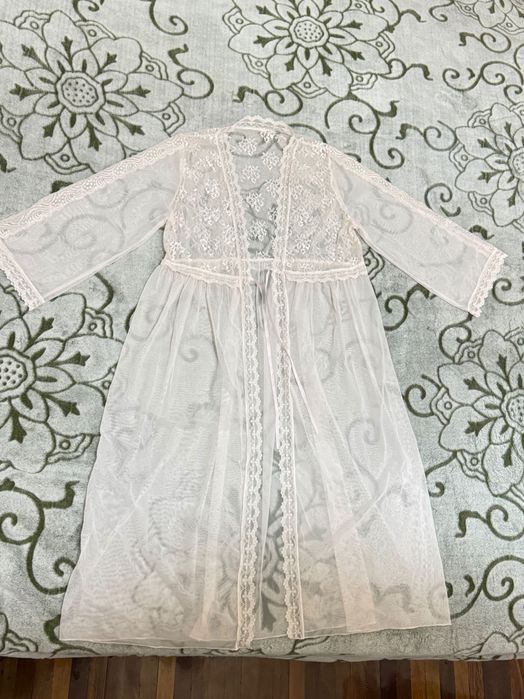 боди и сорочка с халатом