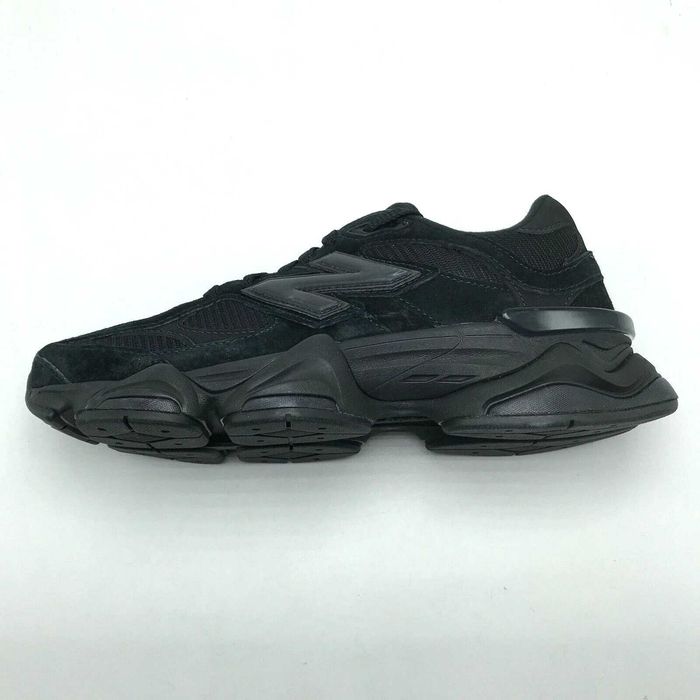New Balance 9060 Full Black black logo маратонки 36 37 38 39 40 41 42 43 44 45 размери