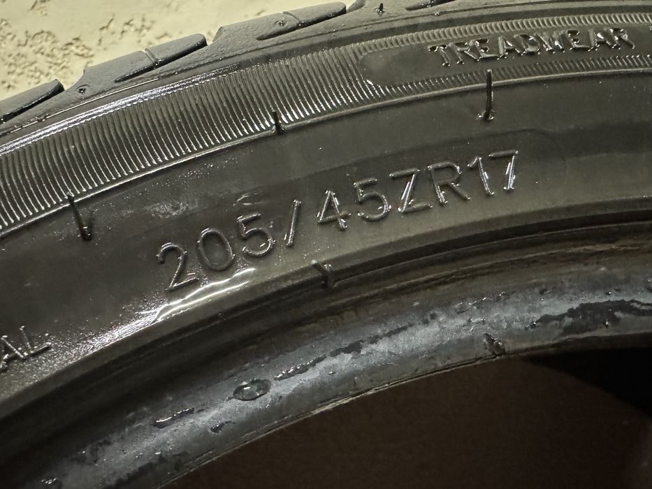 Балон R17 размер