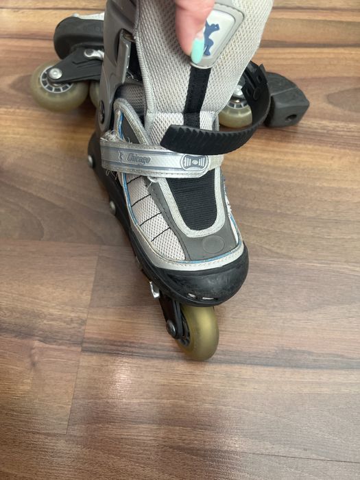 Ролики, раздвижные  р 27-30