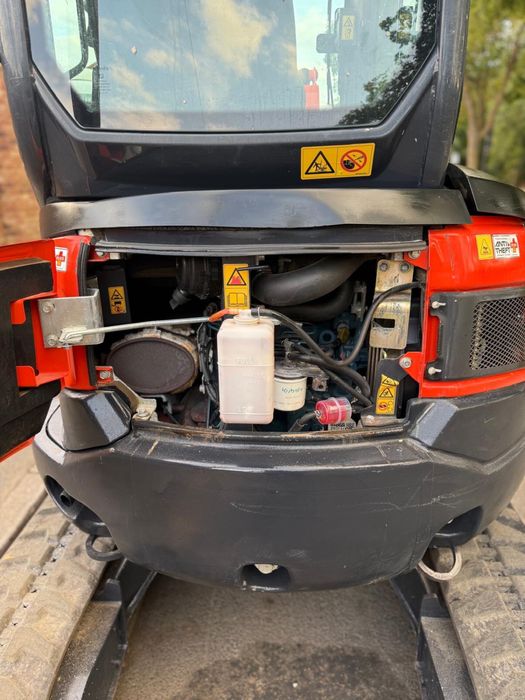 Vand miniexcavator Kubota U27-4 2018