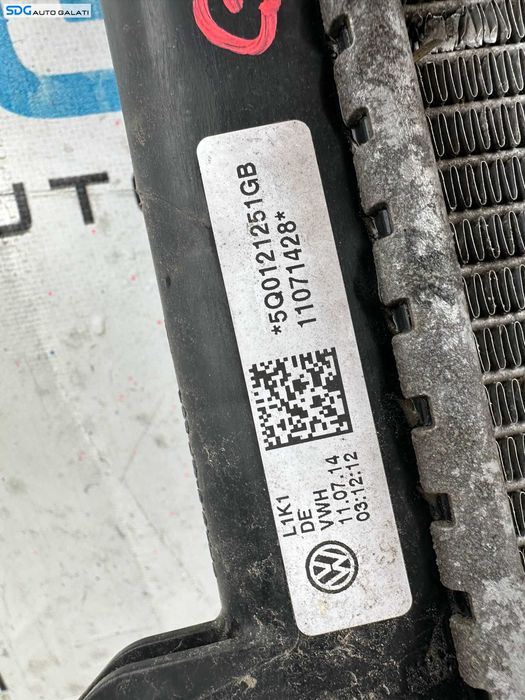 Radiator Racire Apa Lichid Antigel Volkswagen Passat B8 2015 - 2020 Cod 5Q0121251GB [X3216]