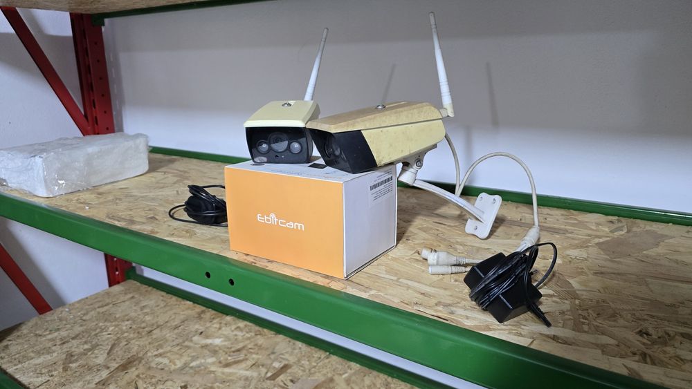 2x Camere supraveghere EbitCam ELV4 4MP WiFi, 1520p, IP66