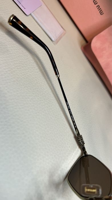 MIU MIU  MU56ZS ochelari de soare noi rame de ochelari lentile