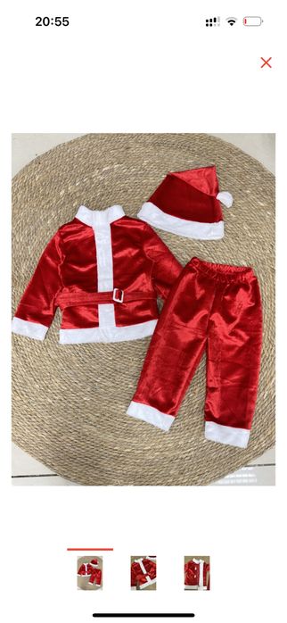 Карнавальный костюм Санта Клаус 9-10-11 лет