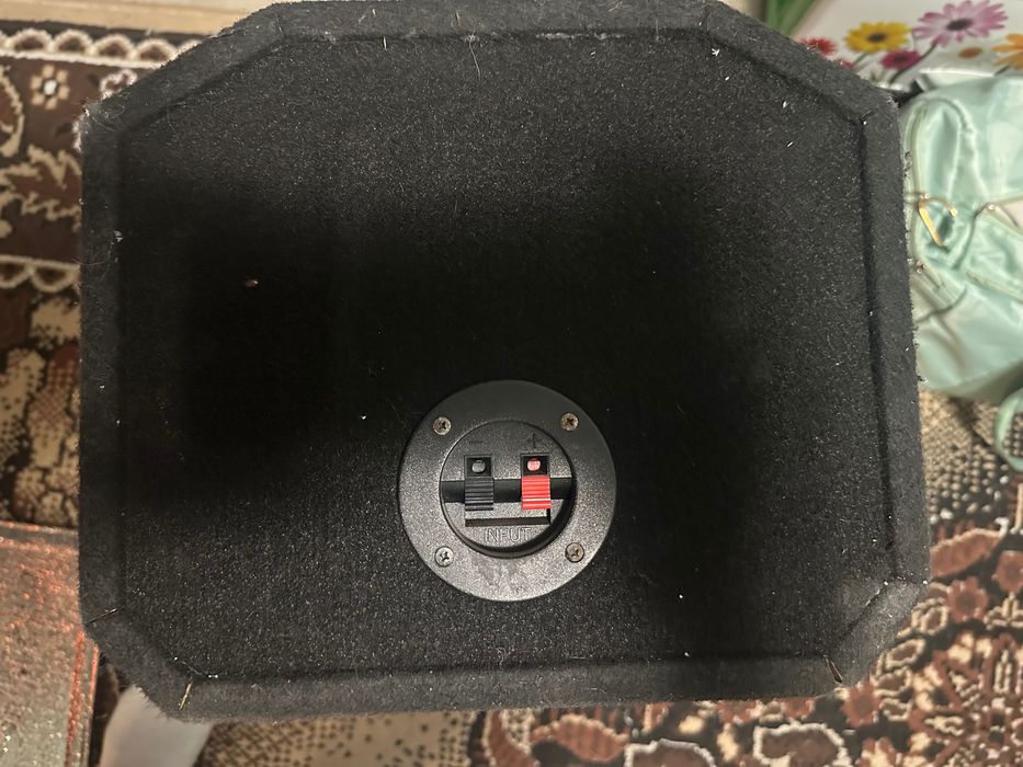 Бас каса Pioneer + усилвател JBL