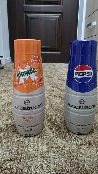 Siropuri SodaStream Pepsi + Mirinda, portocale, 440ml