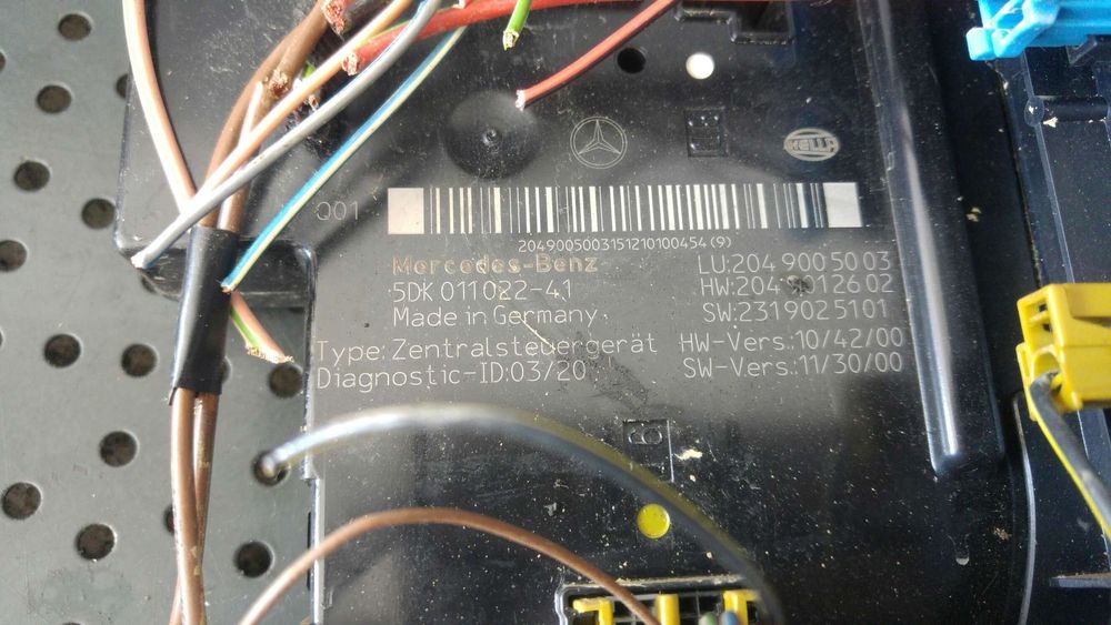 Panou sigurante sam mercedes c class w204 5dk01102241 2049005003 2049012602 2319025101