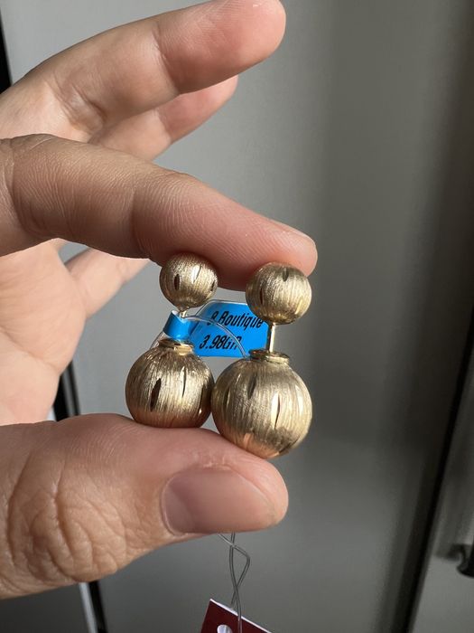 Золотые сережки