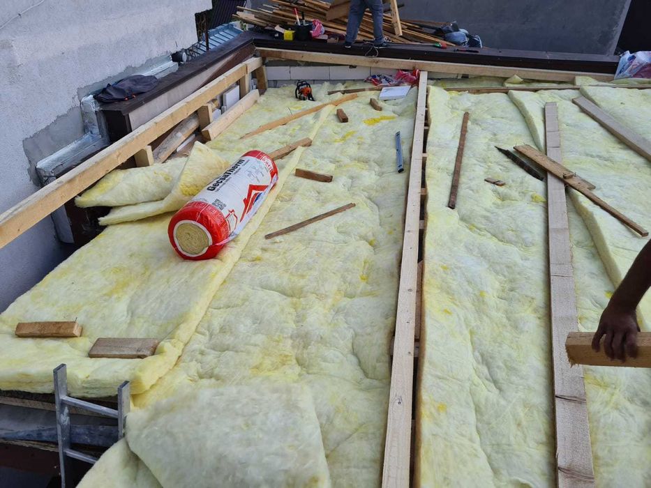 Montaj tigla metalica, Cutata si faltuita, Tigla ceramica montaj