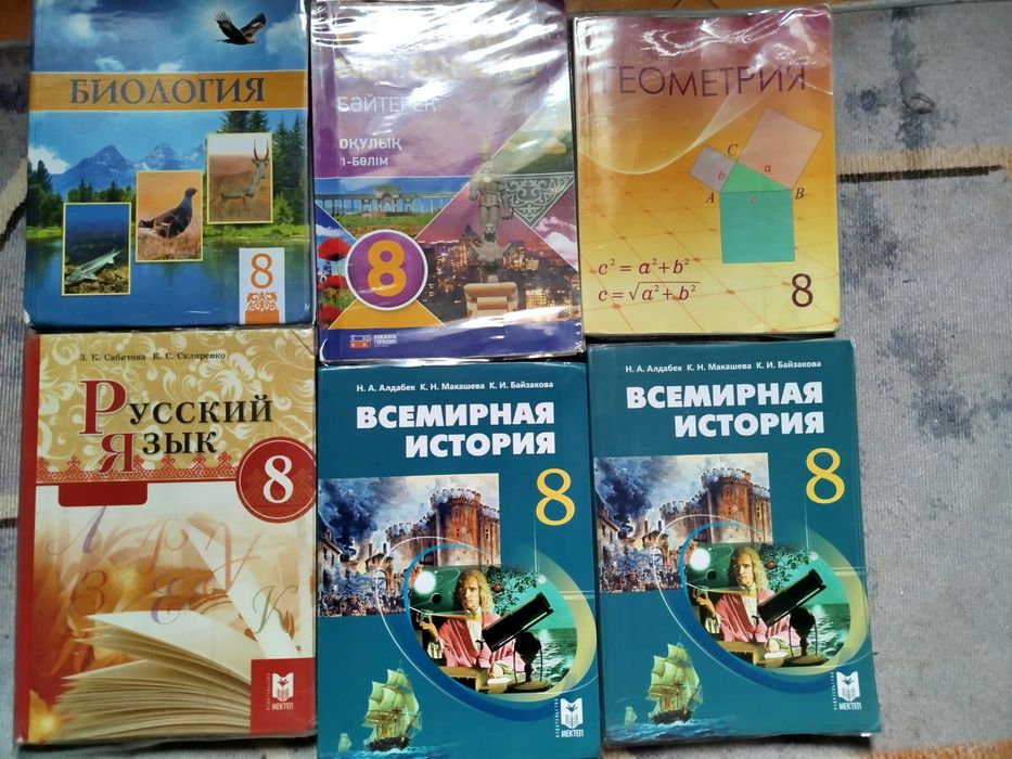 Книги 8 класса по 1600