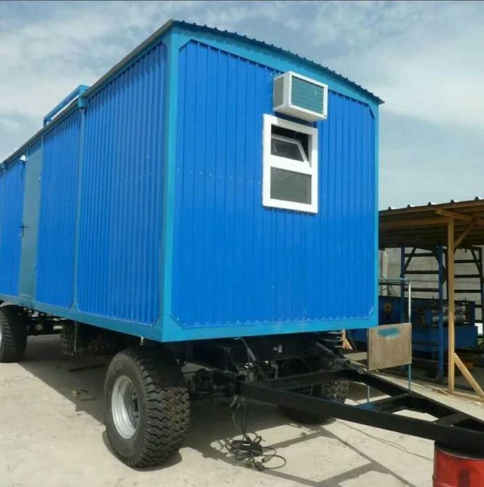 Контейнер на колесах. Бытовка/штаб/магазин/кафе/фаст фуд/офис/бутик