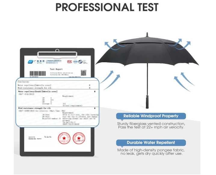 Огромен семеен чадър 150см