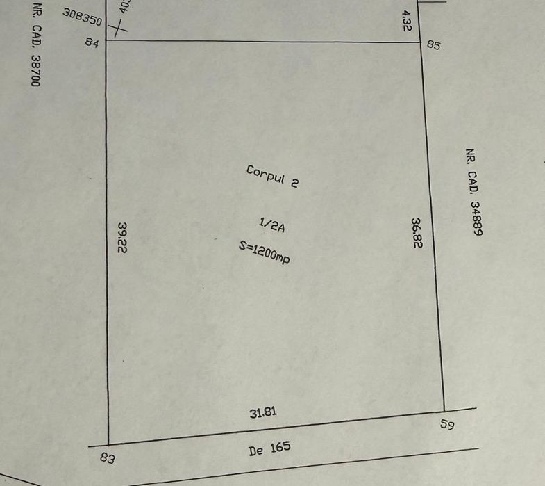 Teren intravilan Braniște – lângă Craiova, zonă de case