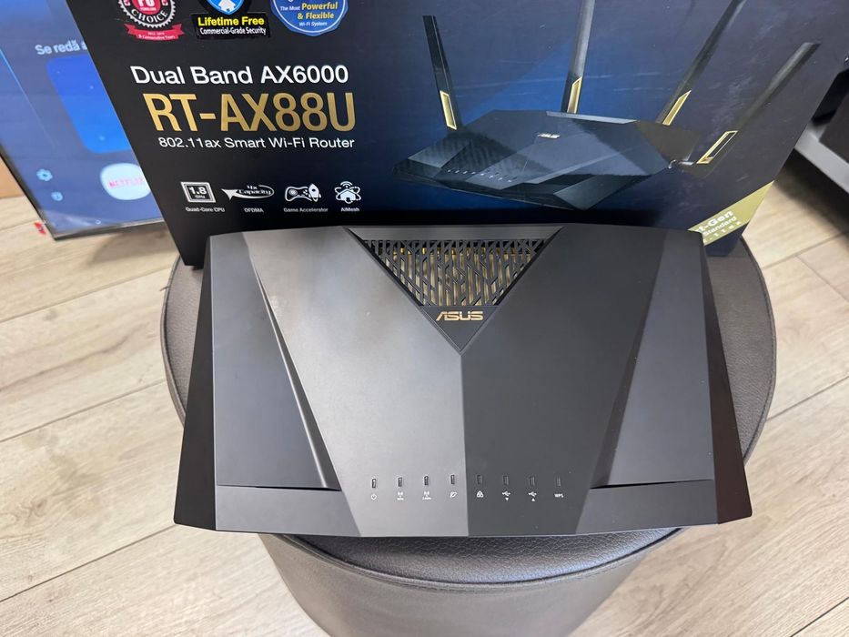 Amanet F28: Router  Wireless Asus RT AX88U Wi fi Dual Band