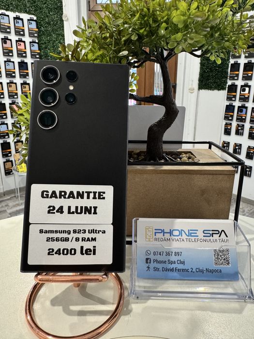 Samsung S23 Ultra  256Gb/8 RAM - Din magazin,cu garantie!