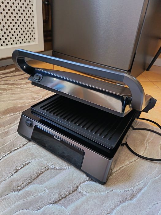 Gratar electric Philips HD6307/70 Seria 7000, 2200 W, nou.