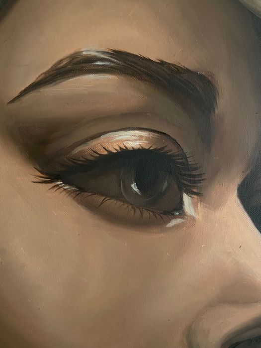 Картина „Сила“ 100х100 см, масло върху платно