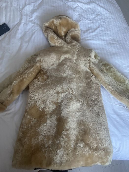 Детская шуба из цигейки