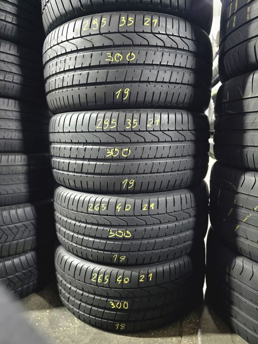 SET 295/35/21 + 265/40/21 VARA PIRELLI Stare excelentă