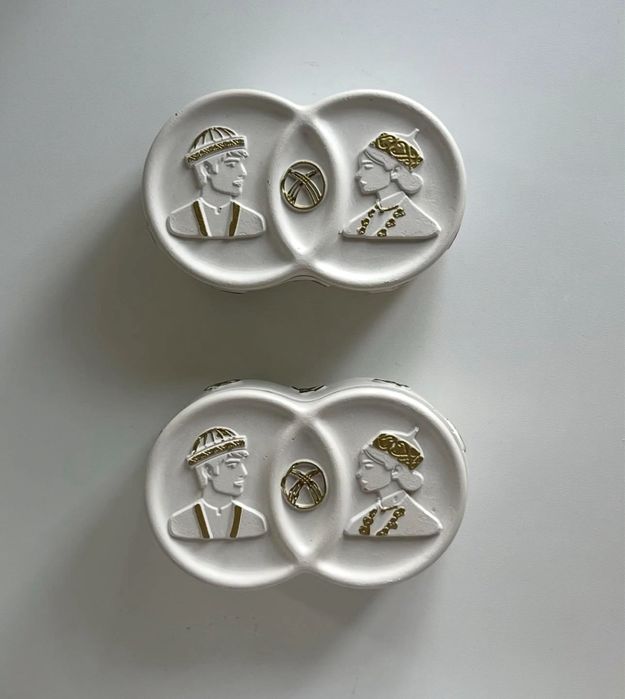 Бонбоньерки из гипса Love