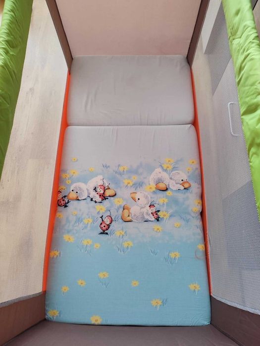 Бебешка кошара (сгъваема) + матрак