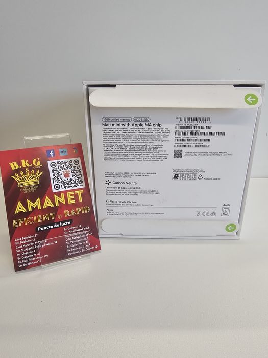 Mac Mini M4 Amanet BKG