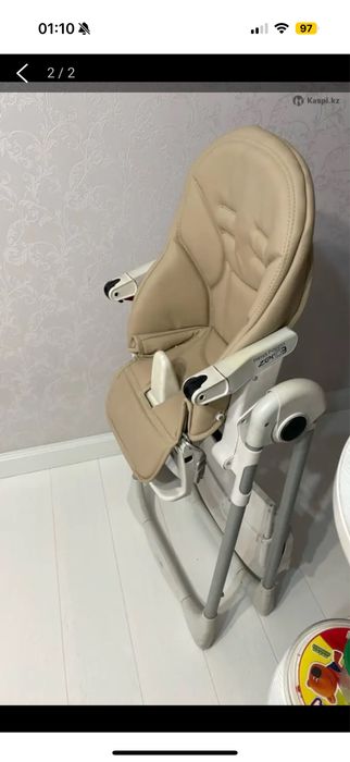 Продам стальчик для кормления peg perego