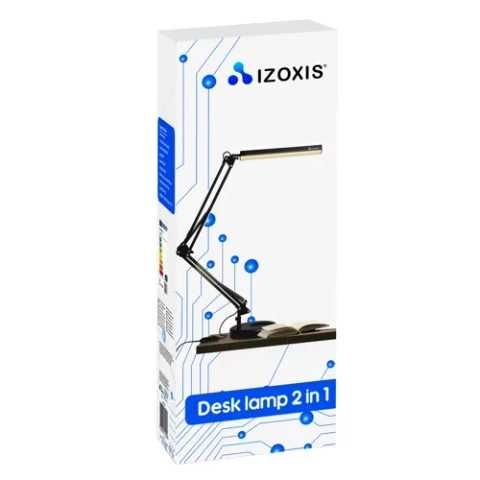 Регулируема USB LED настолна лампа Izoxis, 3 цвята и 10 нива на яркост