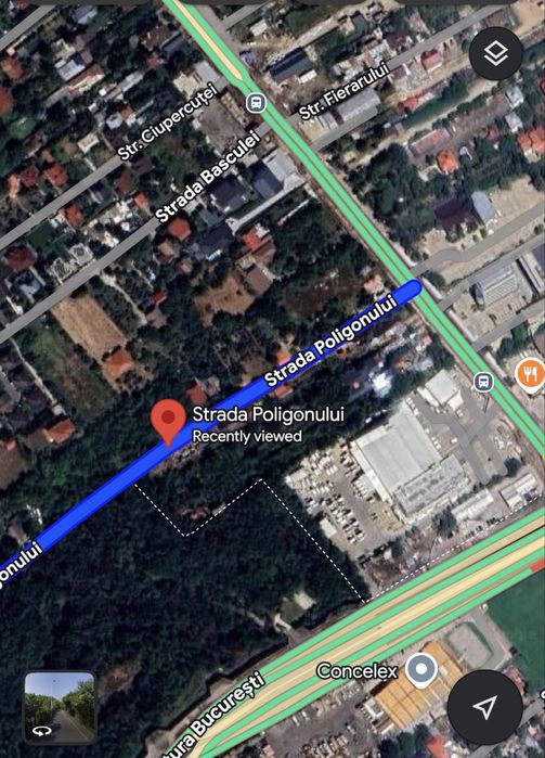 Teren Mogoșoaia Str. Poligonului | Lipit de pădurea Poligonului | Utilități | P+2
