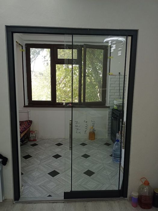 Окна, двери, витражи, перила, каленное стекло! Крачайшие сроки.