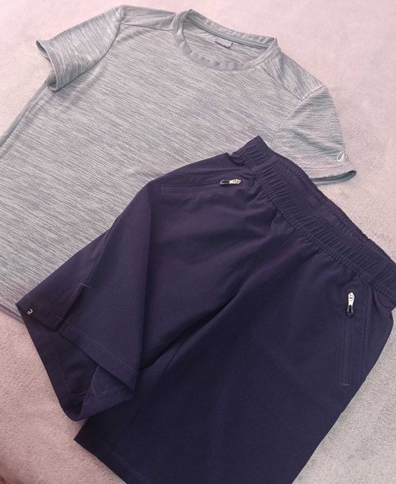 Дрехи за момче, тениска, шорти Kipsta в идеално състояние