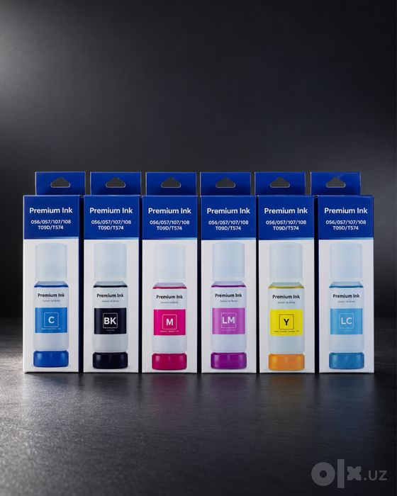 Epson L8050 / L18050 uchun 6 rangli siyohlar