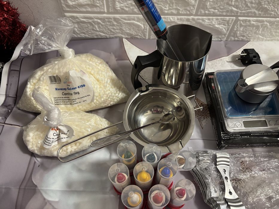 Kit lumanari handmade