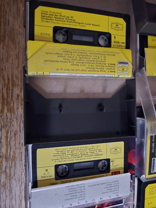 Оригинални аудиокасети Deutsche Grammophon