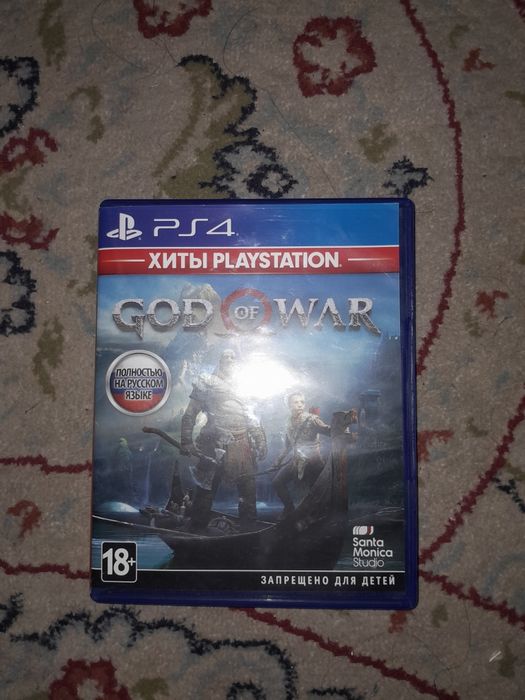 Игра на PS 4 God of war