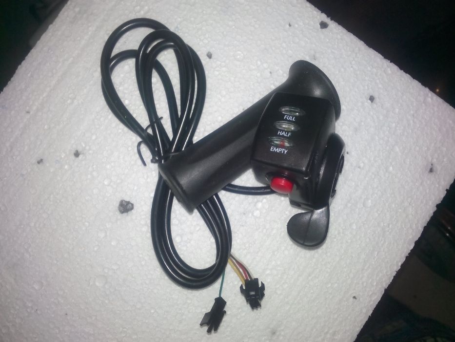 Електрически палец за газ масур и полумасур за електрическа триколка