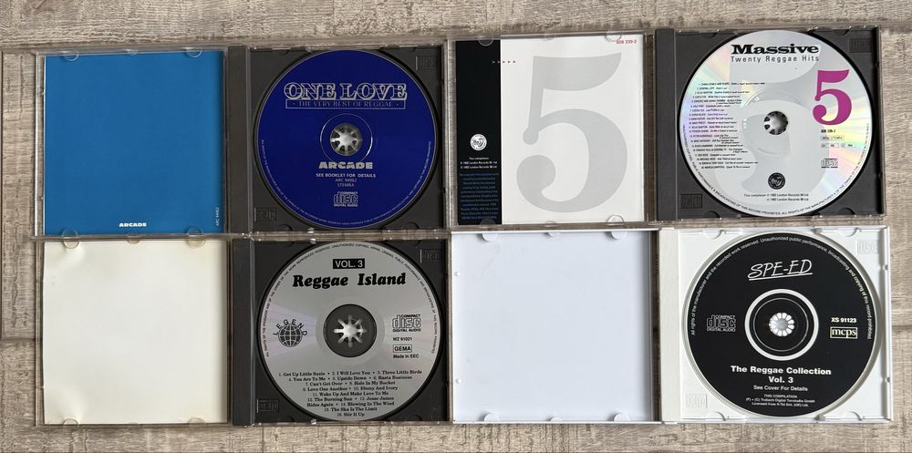 Lot 8 cd-uri muzica reggae
