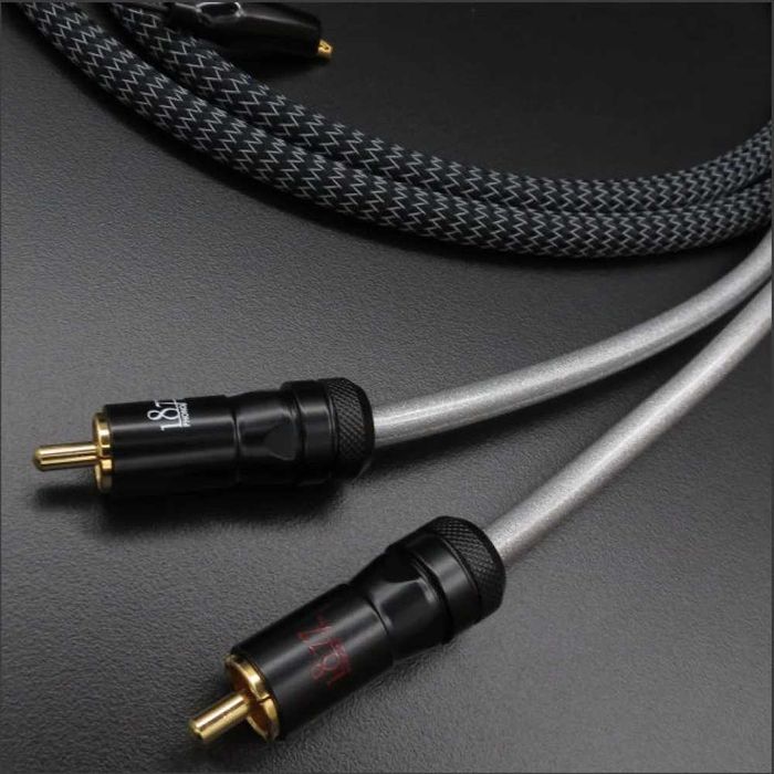 RCA Phono RCA - RCA + Ground 1.5m - Zavfino 1877 - THE MAHONE